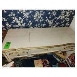 Vintage desk with contents , no books