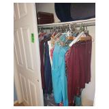 Left side of closet, women