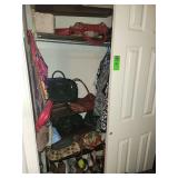 Contents of closet. Women