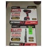 EMPTY impact wrench kit box and EMPTY ratchet wrench kit box