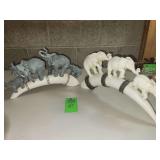 Elephant figurine decor