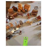 Vintage mini furniture