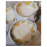 Entire set of Eggshell Nautilus china made in USA by Homer Laughlin