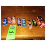 Diecast toy racing cars