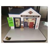 Harley Davidson Service Station display