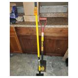 Stanley shovel and hoe