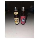 Collectable Coors & Miller beer bottke shaped lighters