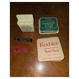 Collectable coasters, bottle opener amd magnet