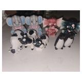 Miscellaneous ceramic salt & pepper shakers