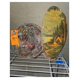 Vintage wooden decor