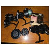 Various Garcia Mitchell fishing items