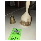 Indian temple bells, Andover Centennial bell