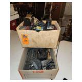 Classic Atari console, controllers, and games