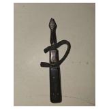 Vintage mini cast iron hand tool