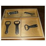 Vintage bottle openers