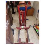 vintage Hein-Werner Model 55 hydraulic bumper jack