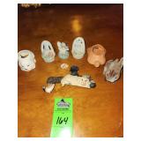 Assorted figurines