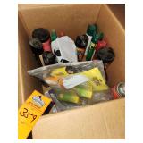 Variety of insect killer, fly traps, and furniture polish