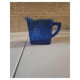 Vintage Cobalt blue glass decor