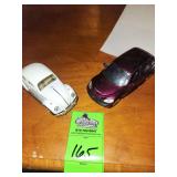 Model cars, VW Bug, PT Cruiser