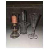Vintage glass decor