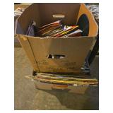 2- boxes of miscellaneous vinyl records