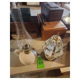 Touch lamp and oil lamp
