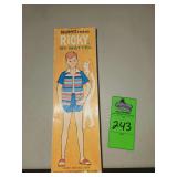 Vintage 1964 Mattel Skipper's Friend Ricky doll