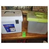 Plastic file bins