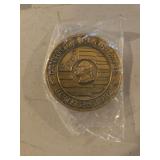1982 Patriotic Pilgrimage medallion featuring George Washington