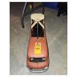 Vintage pressed steel ride-on toy truck