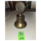 Vintage Kiwanis International brass bell
