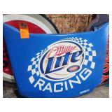 Miller Lite metal racing sign about 29in x 24in
