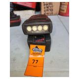 Snap on light with battery