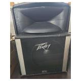 vintage Peavey SP-2A Black Widow passive PA speaker cabinet