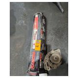 Alternator and shock absorber