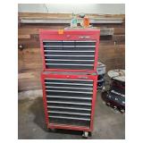 Crastman toolbox with tools