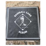 Entire album of vintage baseball cards