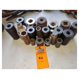 Heavy-duty impact sockets in various sizes and lengths. [1] (https://oldekitchen.com/products/unbranded-chrome-vanadium-impact-sockets-22-lot-deep-sae-shallow-metric)