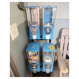 Candy machines with keys