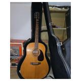 Epiphone acoustic guitar in case