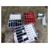 Push pins O-rings battery and antifreeze tester