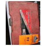 Snap on screw extractor set