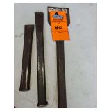 Heavy-duty steel cold chisels