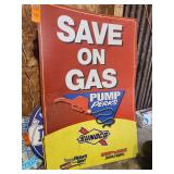 Shop N Save sign about 32in X 48in