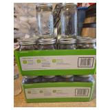 Mason quart canning jars
