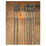 Bar/pipe clamps