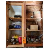 Contents of cupboard