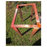 Steel heavy table 30"×21"×32"