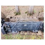 Heavy-duty hydraulic backhoe